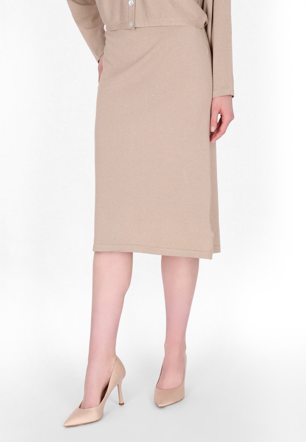 Юбка А-силуэта DreiMaster, бежевый
Юбка А-силуэта DreiMaster, бежевый