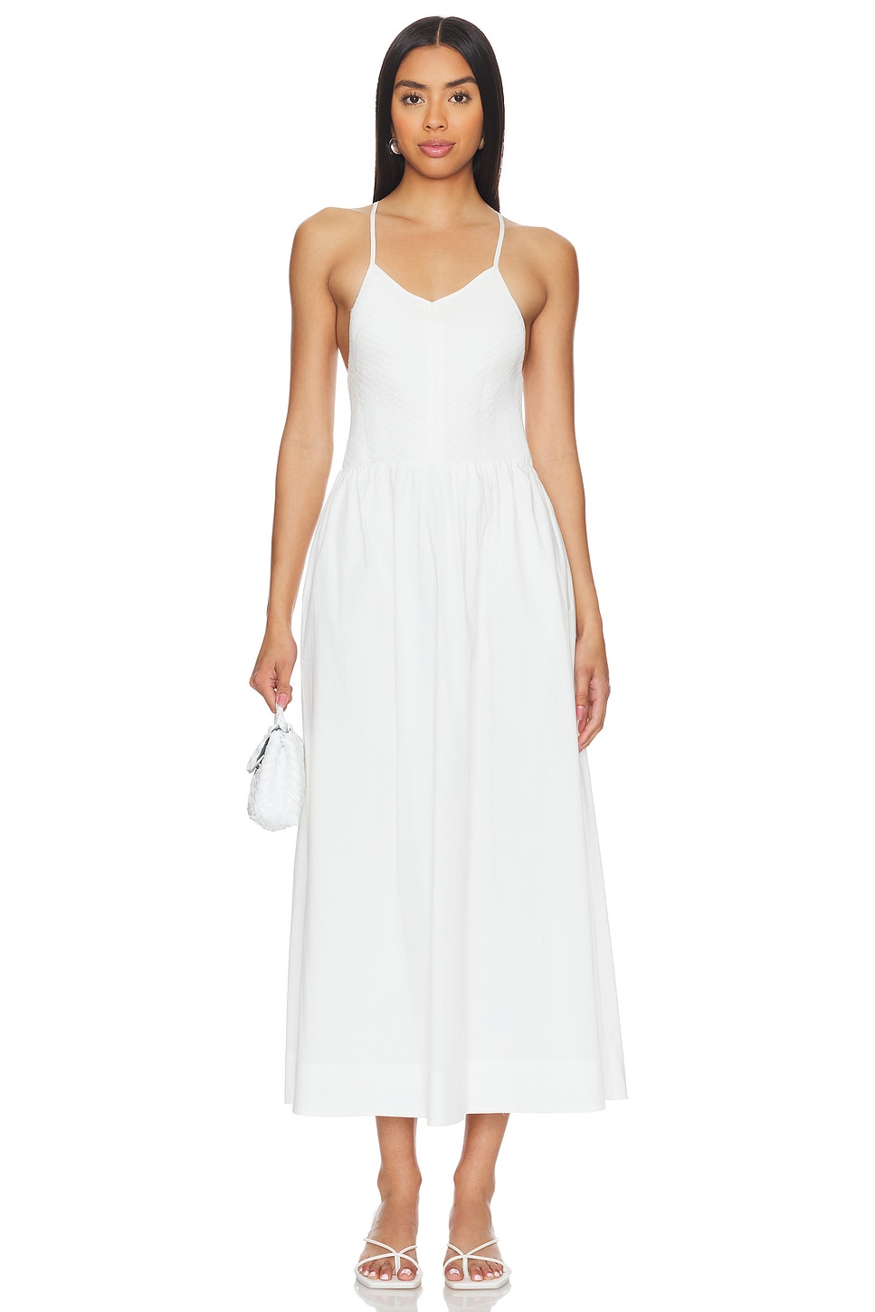 Платье-Миди с камерой Faithfull The Brand, белый
Платье-Миди с камерой Faithfull The Brand, белый