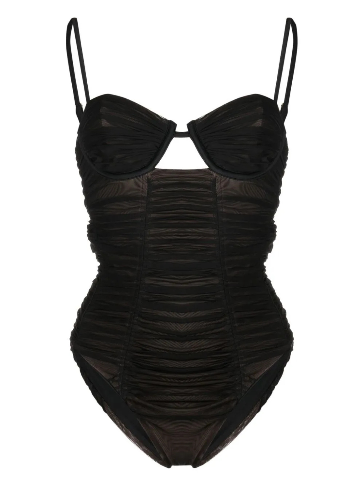 Self-Portrait купальник со сборками, коричневый
Self-Portrait купальник со сборками, коричневый