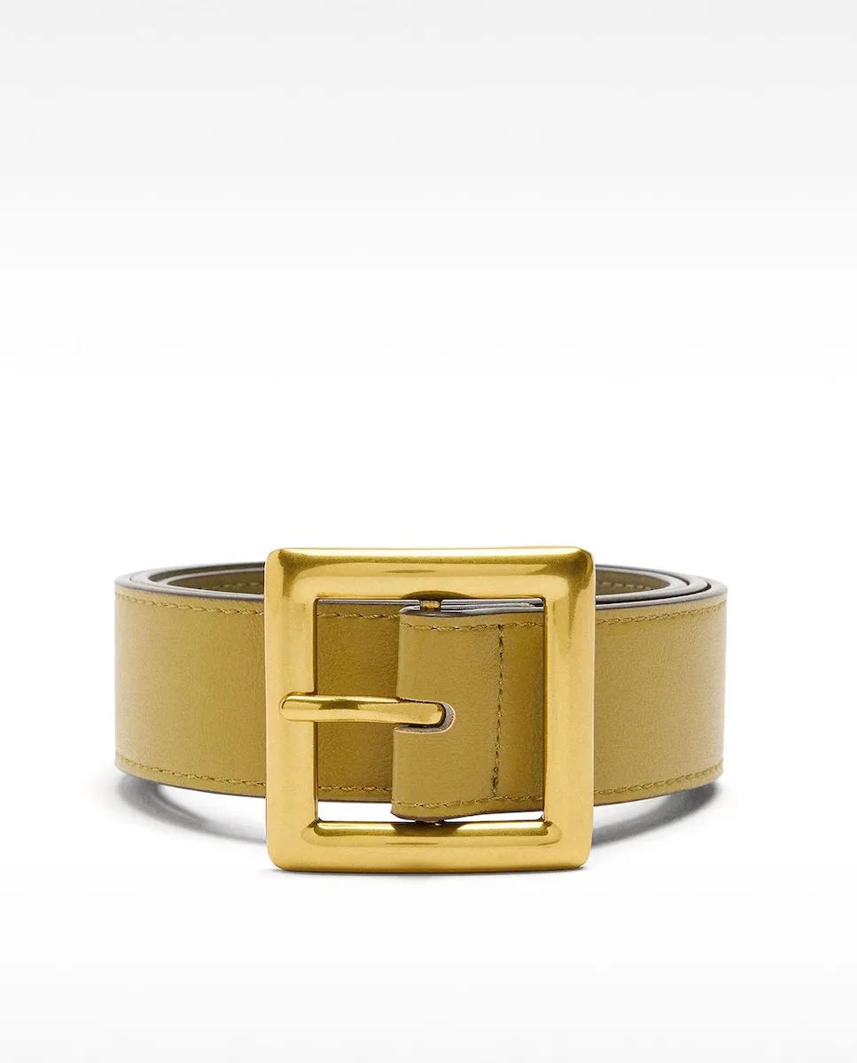 Женский пояс с гладкой пряжкой Parfois, желтый
Женский пояс с гладкой пряжкой Parfois, желтый