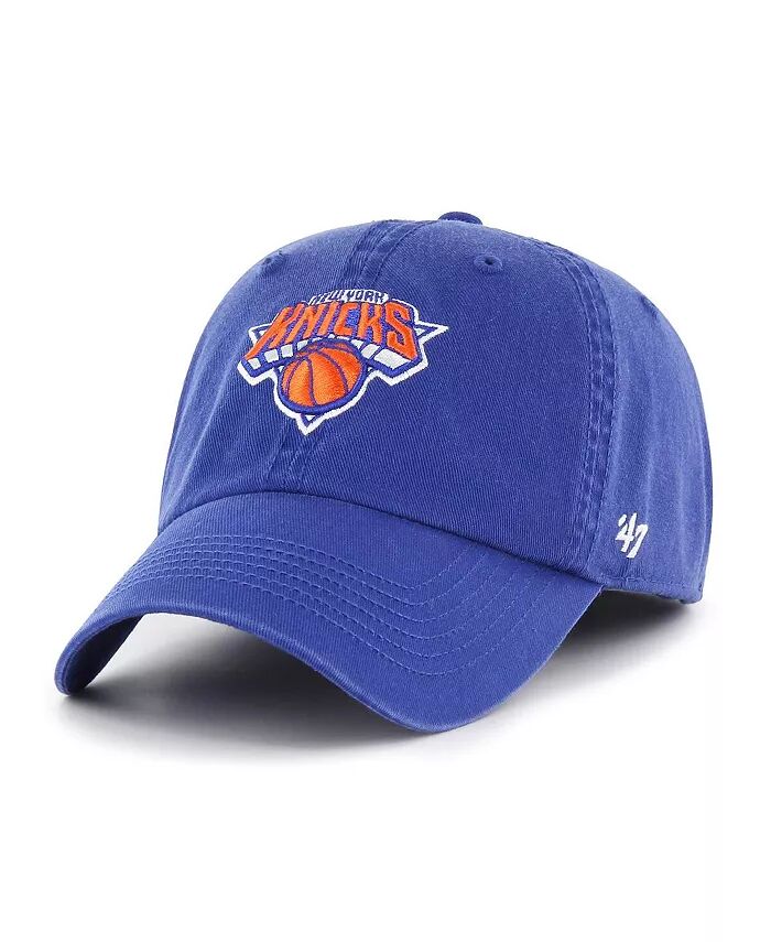 Мужская синяя бейсболка New York Knicks Classic Franchise Fitted '47 Brand
Мужская синяя бейсболка New York Knicks Classic Franchise Fitted '47 Brand