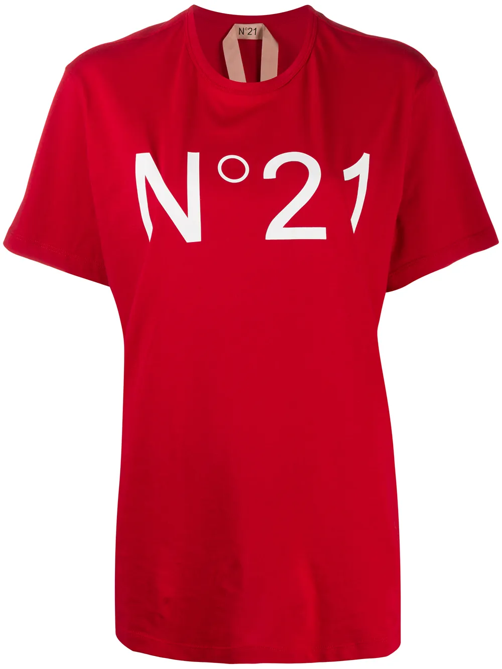 Футболка оверсайз с логотипом Nº21, красный
Футболка оверсайз с логотипом Nº21, красный