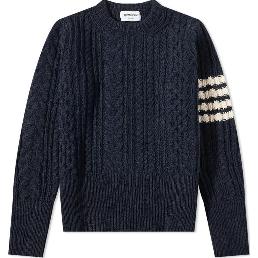 Свитер мужской синий THOM BROWNE
Свитер мужской синий THOM BROWNE