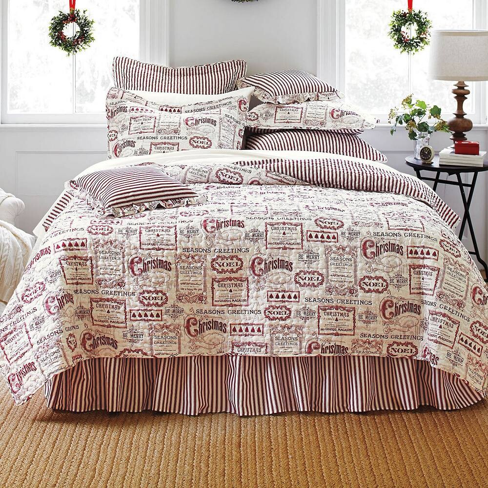 Винтажный рождественский комплект одеял Brylanehome из 4 предметов BrylaneHome, цвет Ivory Red
Винтажный рождественский комплект одеял Brylanehome из 4 предметов BrylaneHome, цвет Ivory Red