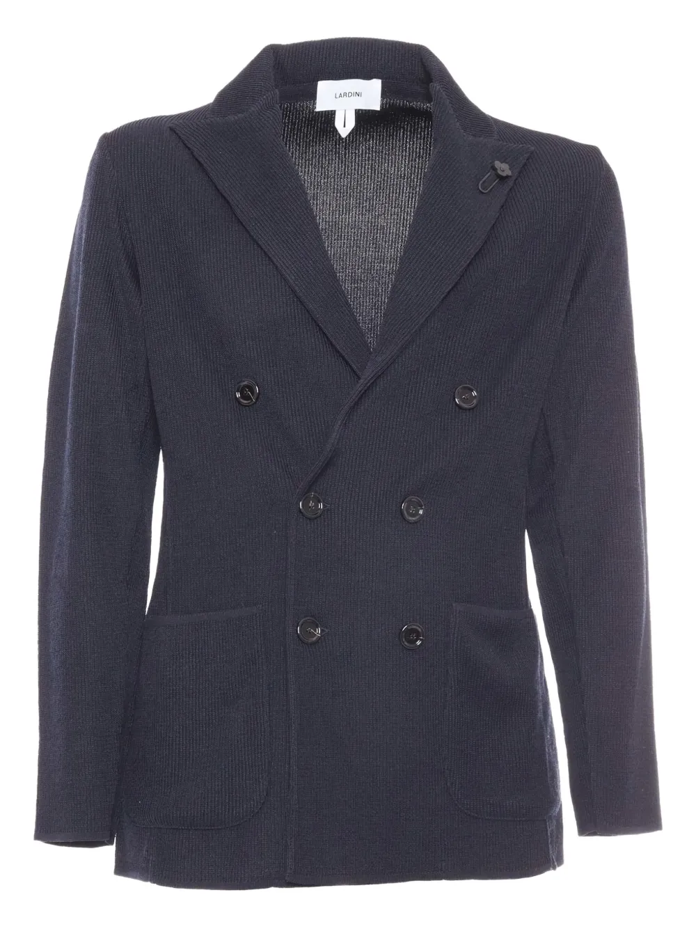 Двубортный пиджак Lardini, синий
Двубортный пиджак Lardini, синий