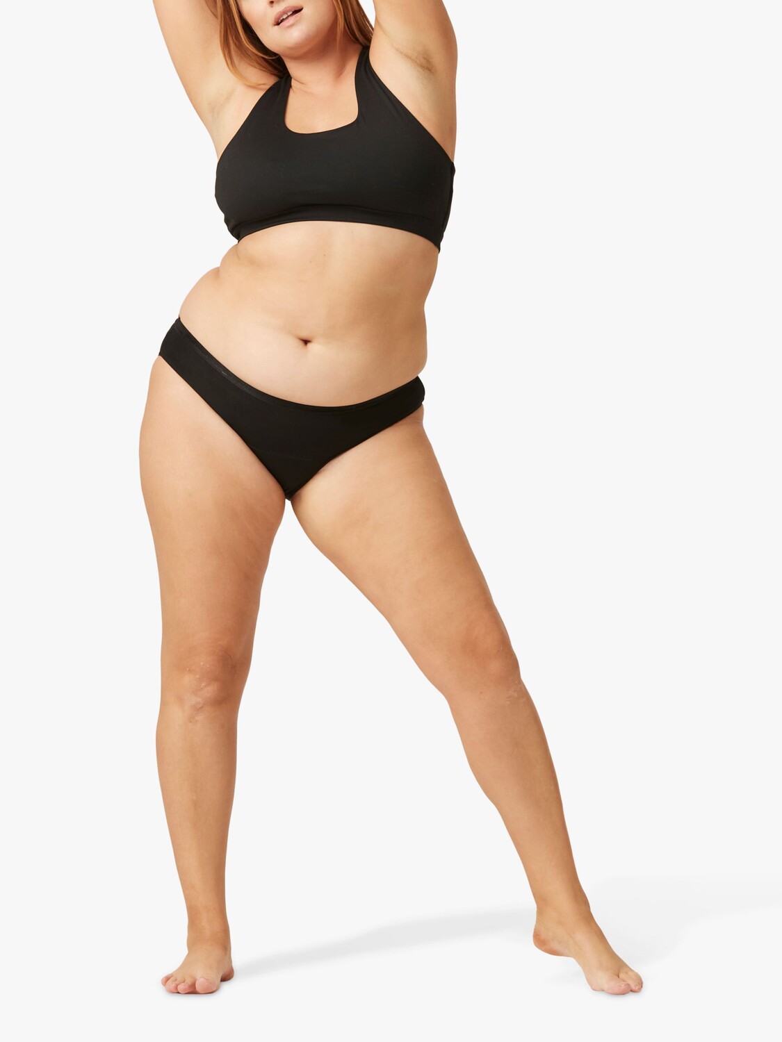 Трусики Modibodi Classic Bikini средней и высокой впитываемости, черные
Трусики Modibodi Classic Bikini средней и высокой впитываемости, черные