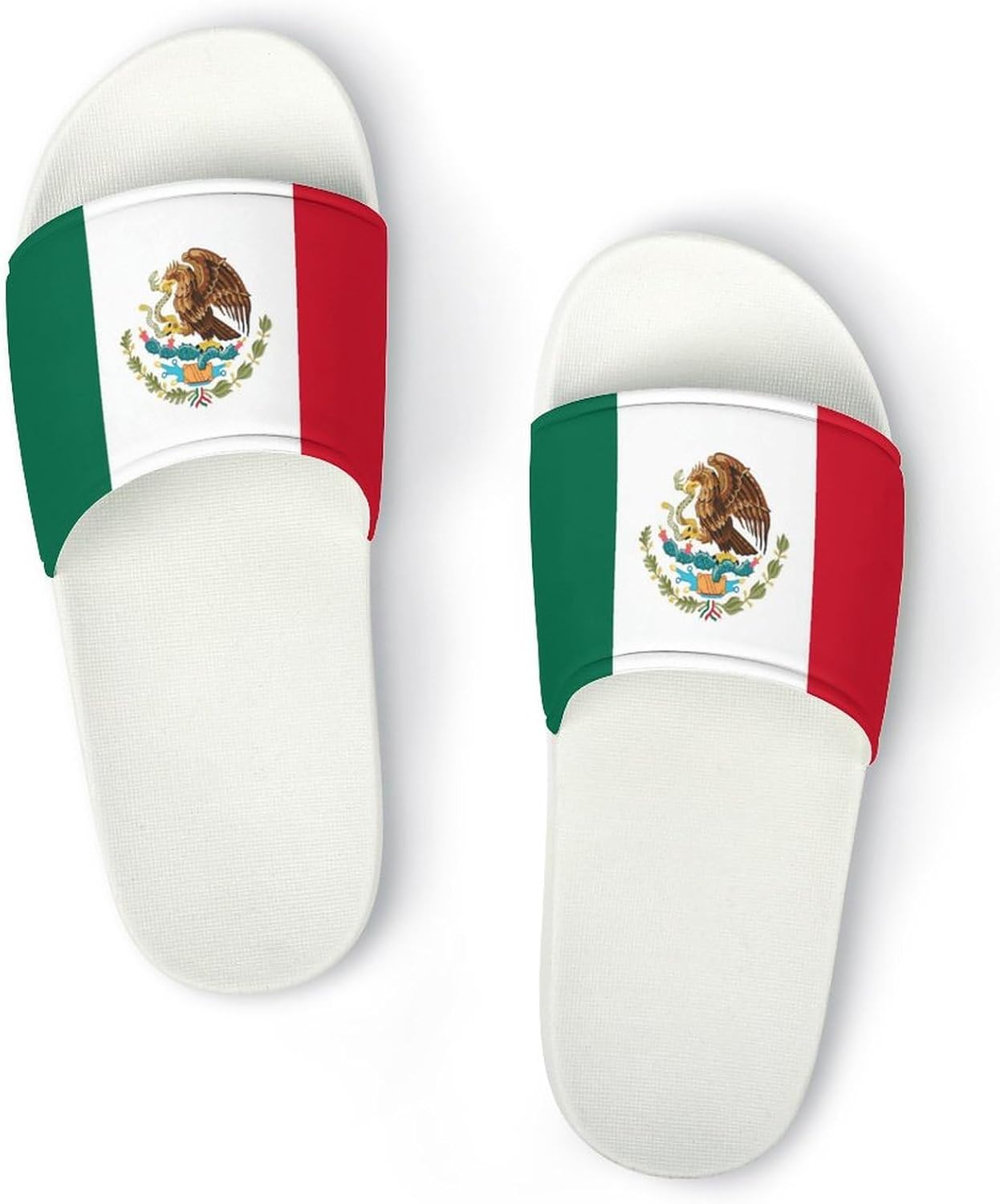 Домашние тапочки LYAHVGU с рисунком флага Мексики, ПВХ, нескользящие для душа, летние, для дома, улицы и пляжа, для мужчин и женщин, белый
Домашние тапочки LYAHVGU с рисунком флага Мексики, ПВХ, нескользящие для душа, летние, для дома, улицы и пляжа, для мужчин и женщин, белый