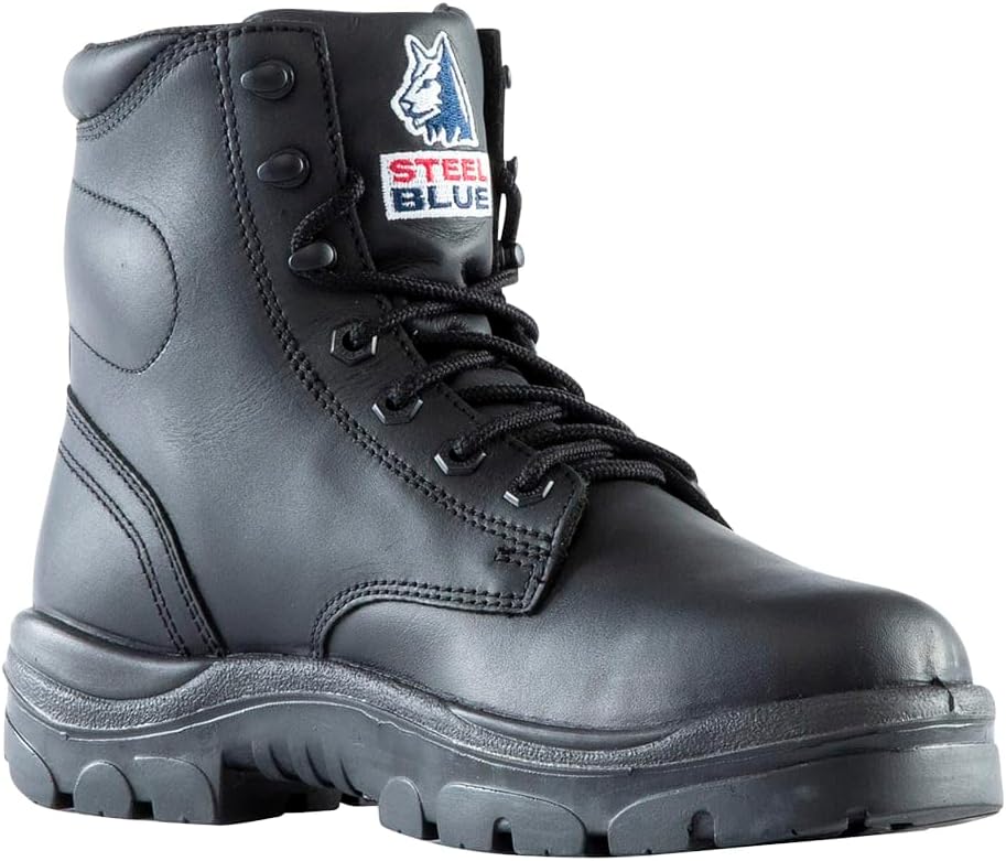 Мужские ботинки Steel Blue с мягким носком, шнуровкой и 15 см голенью, черного цвета Steel Blue 100% Comfort
Мужские ботинки Steel Blue с мягким носком, шнуровкой и 15 см голенью, черного цвета Steel Blue 100% Comfort