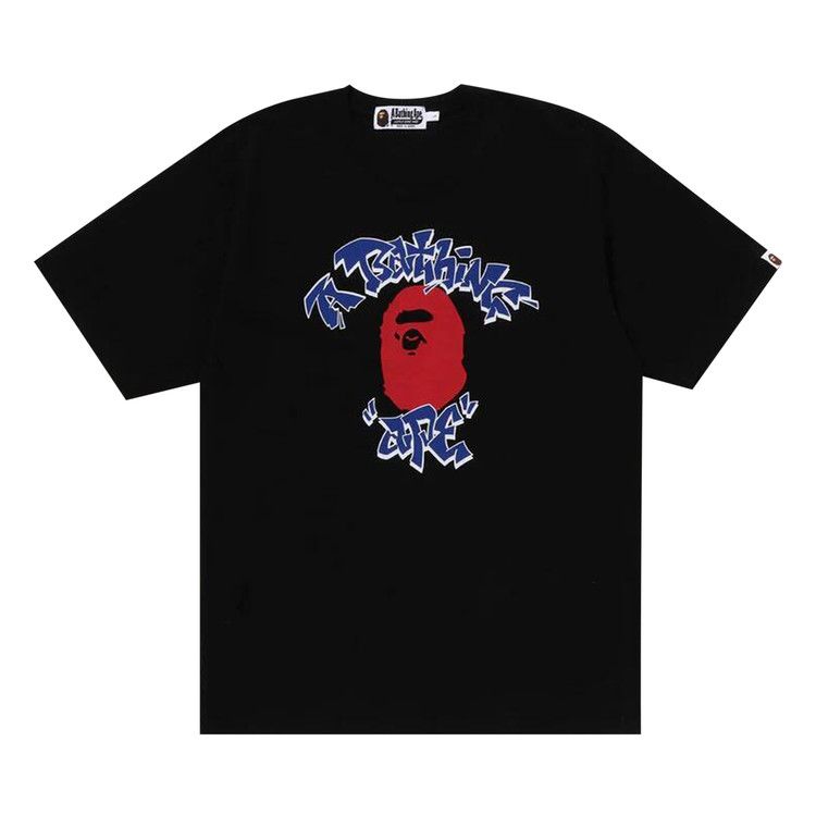 Футболка BAPE Graffiti College Tee, Black
Футболка BAPE Graffiti College Tee, Black