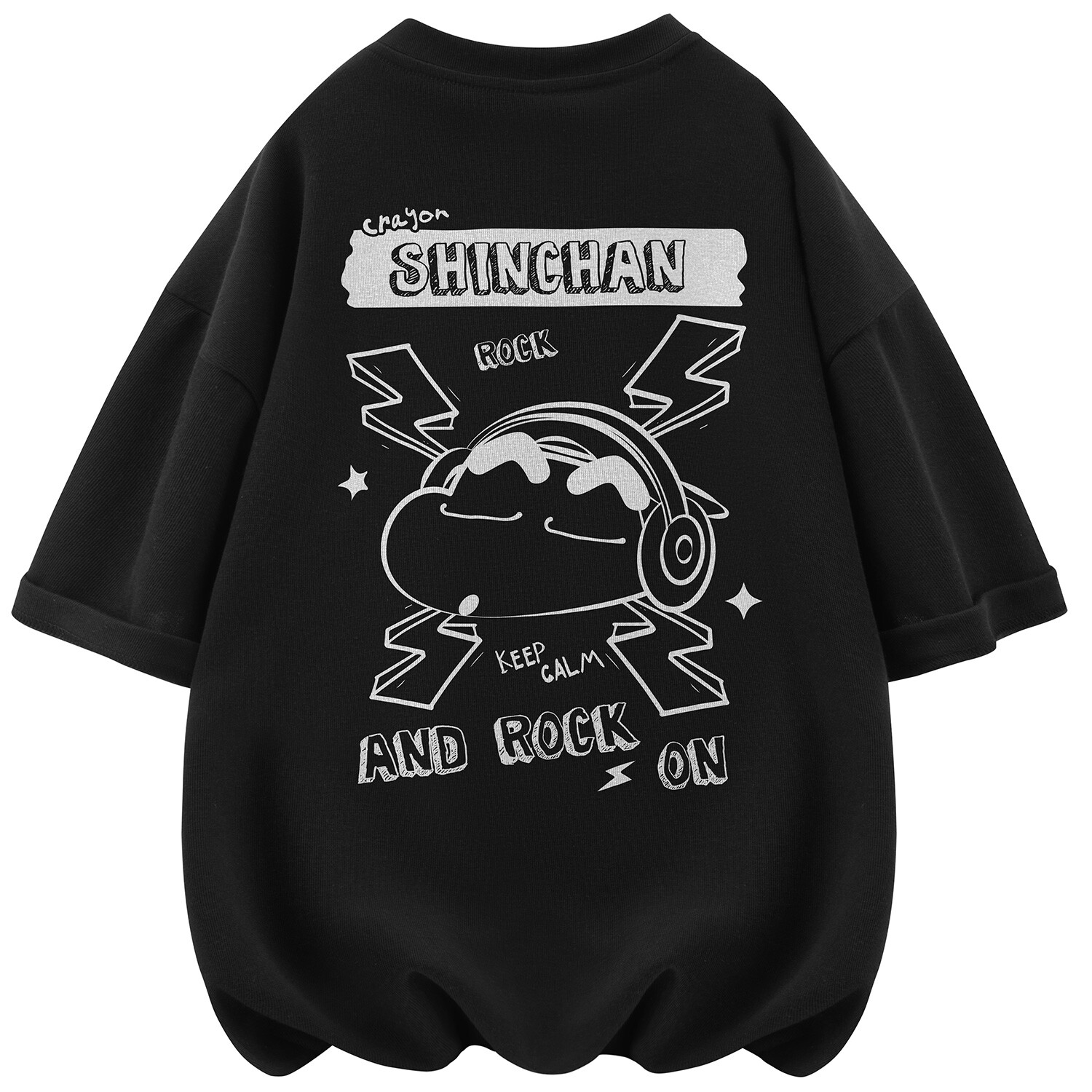 Футболка унисекс Crayon Shinchan/Crayon Shinchan, белый 
Футболка унисекс Crayon Shinchan/Crayon Shinchan, белый