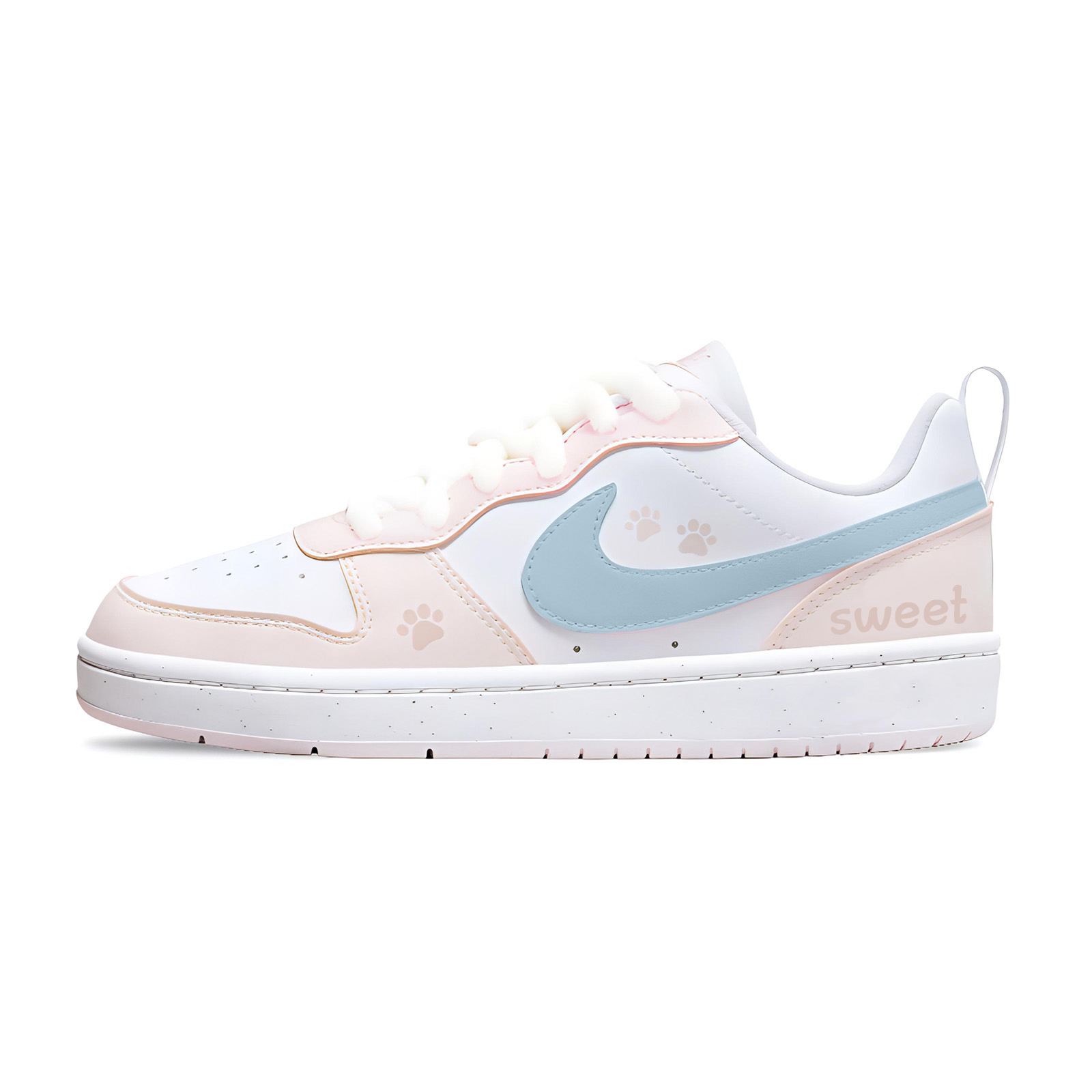 Nike Кроссовки Court Borough Sweetheart Cat Paw Anti Slip Wear Resistant Low Top Kids' Skateboarding Shoes Pink Blue Teenagers
Nike Кроссовки Court Borough Sweetheart Cat Paw Anti Slip Wear Resistant Low Top Kids' Skateboarding Shoes Pink Blue Teenagers