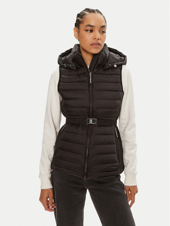 Утепленный жилет slim fit Lw Padded Waist Smocking K20K207107 Calvin Klein, черный
Утепленный жилет slim fit Lw Padded Waist Smocking K20K207107 Calvin Klein, черный