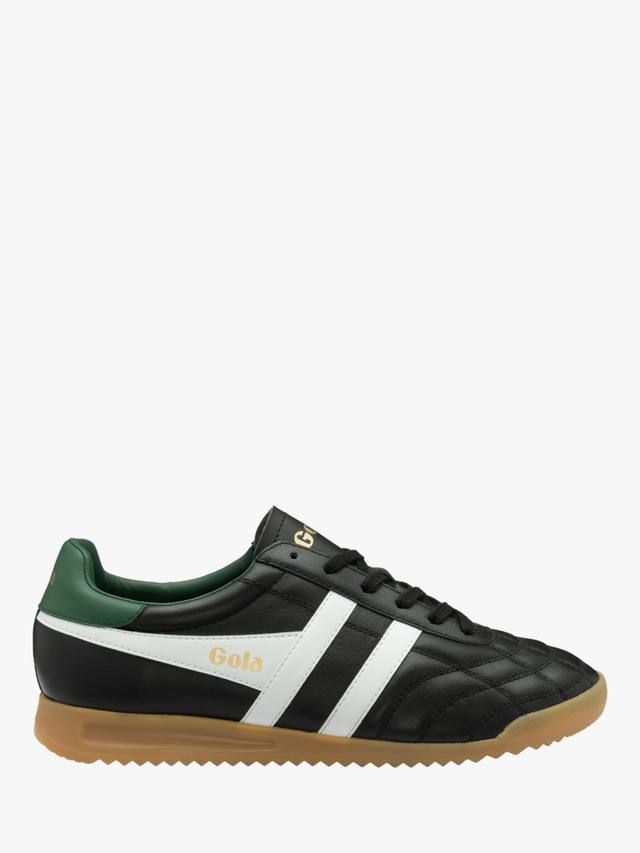 Кожаные кроссовки на шнуровке classics stadium '86 Gola, цвет Black/White/Evergreen
Кожаные кроссовки на шнуровке classics stadium '86 Gola, цвет Black/White/Evergreen