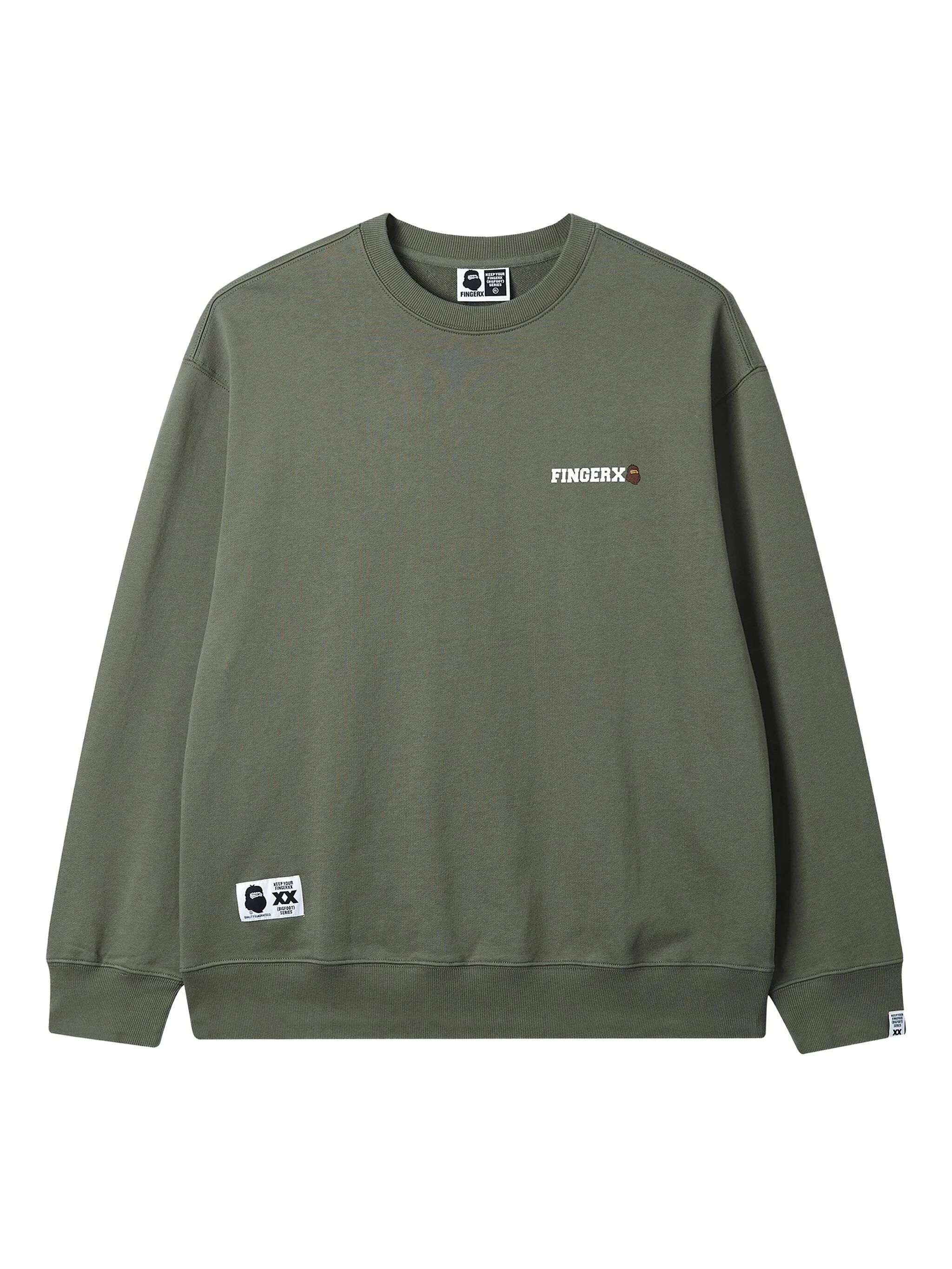 Толстовка с вышитым логотипом Fingercroxx, зеленый
Толстовка с вышитым логотипом Fingercroxx, зеленый