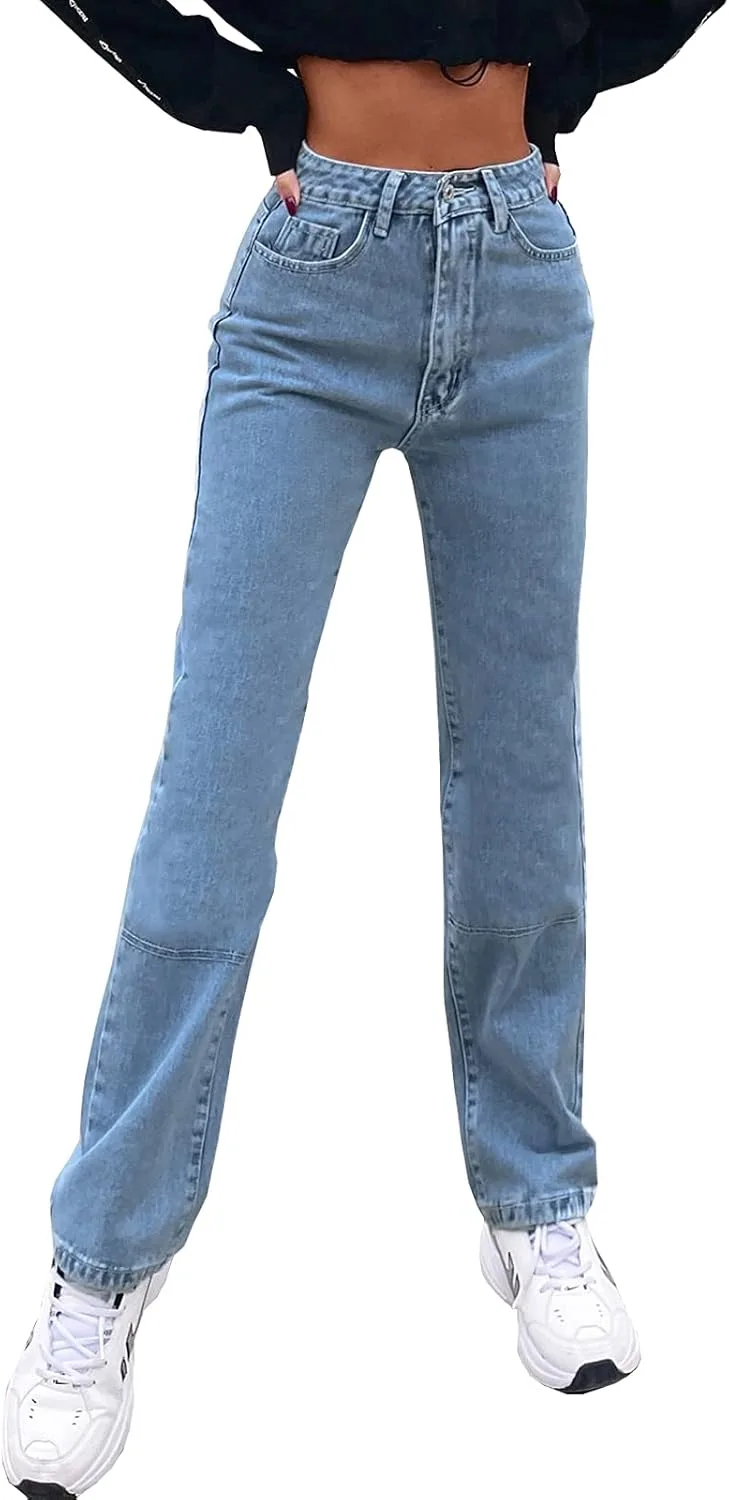 Женские джинсы Regular Relaxed Fit Straight Leg High Waisted HBER
Женские джинсы Regular Relaxed Fit Straight Leg High Waisted HBER