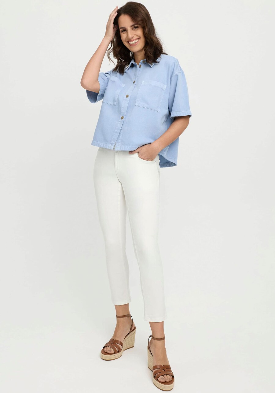 Узкие джинсы wonderjeans, белый
Узкие джинсы wonderjeans, белый