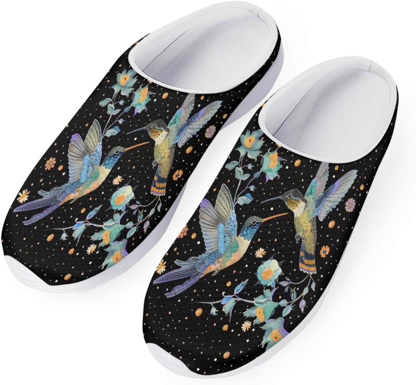 Сандалии-слипоны Boatee для женщин и мужчин с поддержкой свода стопы, садовая обувь, Hummingbirds
Сандалии-слипоны Boatee для женщин и мужчин с поддержкой свода стопы, садовая обувь, Hummingbirds