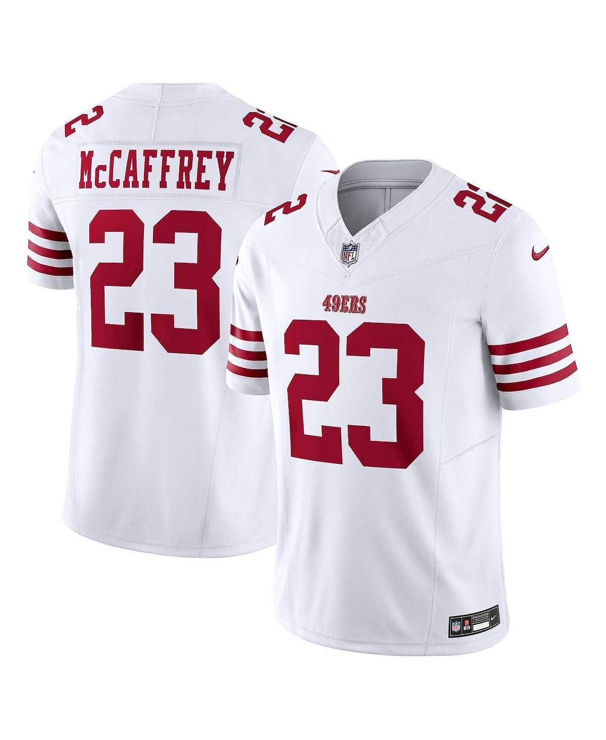 Мужские кроссовки Nike Christian McCaffrey White San Francisco 49ers Vapor F.U.S.E. Ограниченный Джерси Logo Inc.
Мужские кроссовки Nike Christian McCaffrey White San Francisco 49ers Vapor F.U.S.E. Ограниченный Джерси Logo Inc.