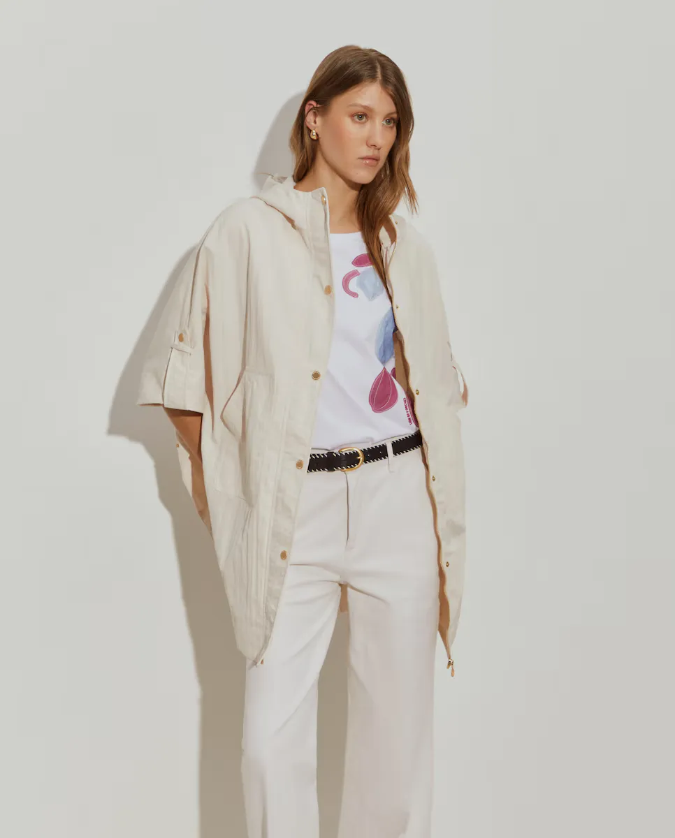 Женская парка оверсайз с капюшоном Lion of Porches, бежевый
Женская парка оверсайз с капюшоном Lion of Porches, бежевый