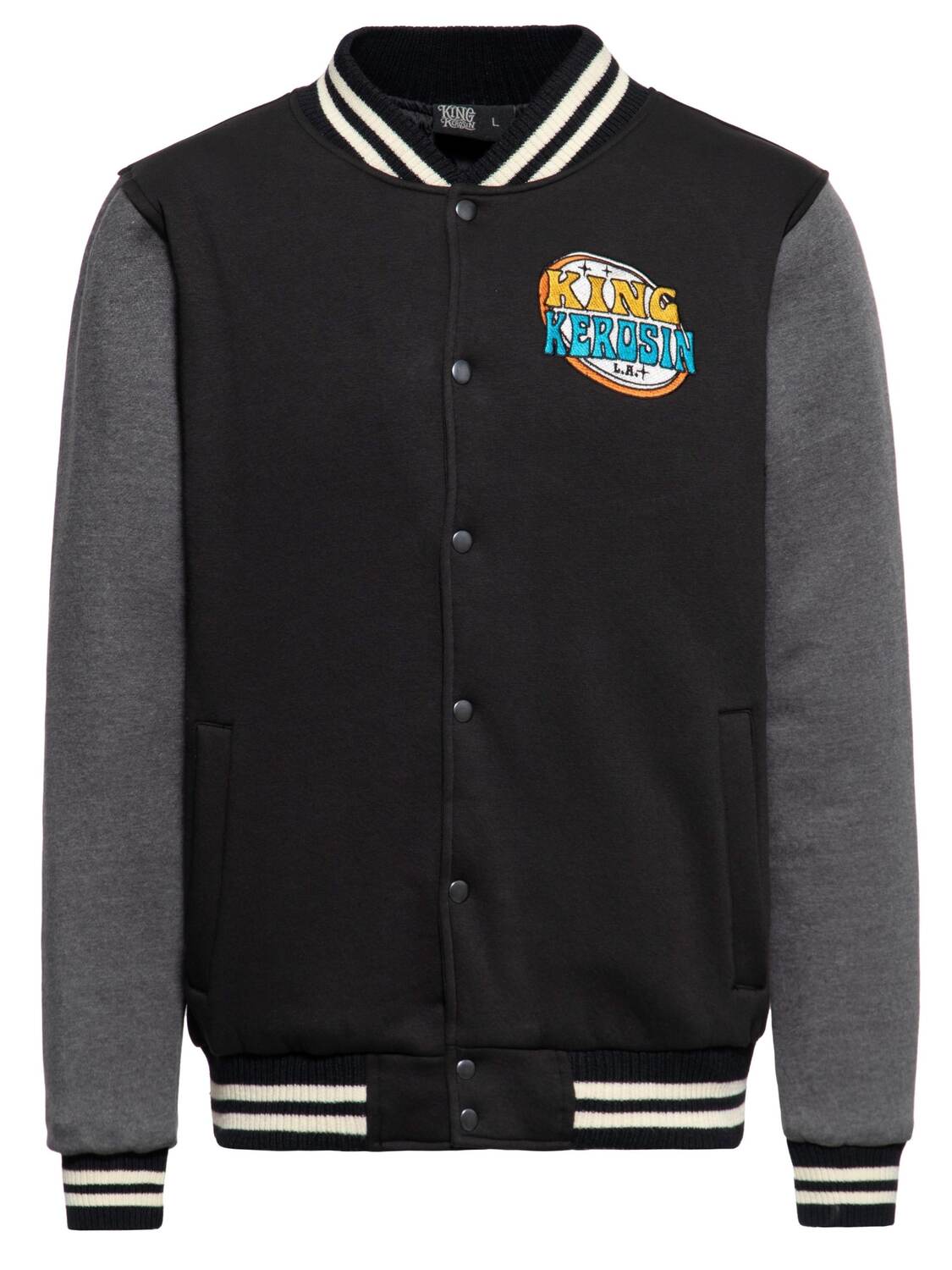 King Kerosin Куртка межсезонная 'Street Fire' в сером цвете
King Kerosin Куртка межсезонная 'Street Fire' в сером цвете