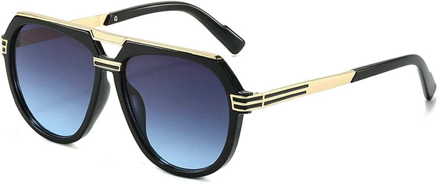 Мужские солнцезащитные очки в стиле ретро с квадратным градиентом, модные и роскошные женские очки с заклепками, трендовые темно-синие очки-пилот с защитой от УФ-излучения UV400 helena, C2
Мужские солнцезащитные очки в стиле ретро с квадратным градиентом, модные и роскошные женские очки с заклепками, трендовые темно-синие очки-пилот с защитой от УФ-излучения UV400 helena, C2