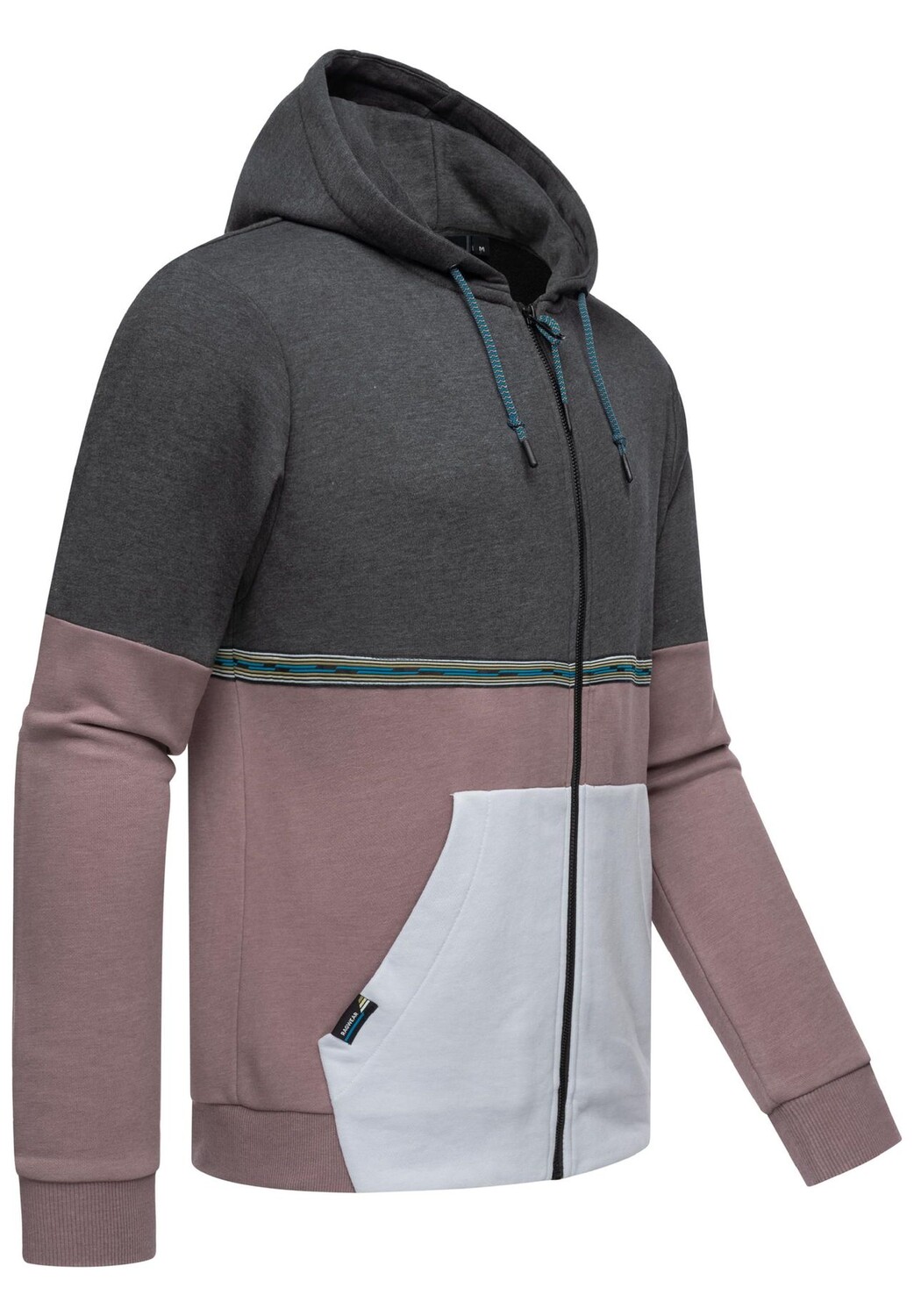 Толстовка Blocky с капюшоном Ragweartm, черный 
Толстовка Blocky с капюшоном Ragweartm, черный