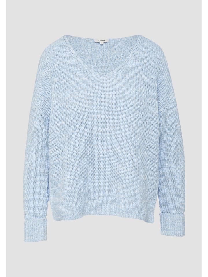 Вязаный свитер 50X0_светло-голубой s.Oliver
Вязаный свитер 50X0_светло-голубой s.Oliver