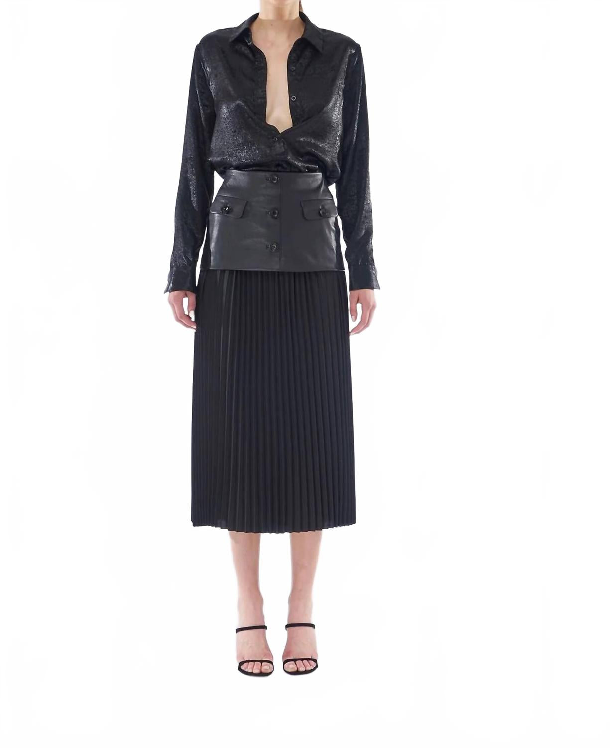 Юбка Seventy Thirty в темно-черном цвете Le Superbe
Юбка Seventy Thirty в темно-черном цвете Le Superbe