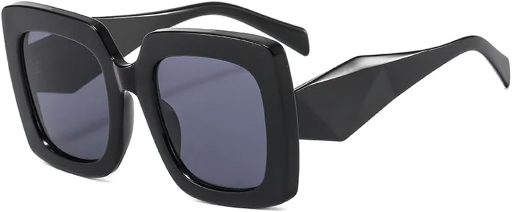 Ретро-модные солнцезащитные очки большого размера для женщин и мужчин, классические винтажные, с защитой от УФ-излучения UV400, для активного отдыха на природе VFDHN, Black
Ретро-модные солнцезащитные очки большого размера для женщин и мужчин, классические винтажные, с защитой от УФ-излучения UV400, для активного отдыха на природе VFDHN, Black