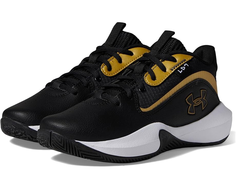 Кроссовки Under Armour Kids Grade School Lockdown 7, цвет Black/Black/Metallic Gold
Кроссовки Under Armour Kids Grade School Lockdown 7, цвет Black/Black/Metallic Gold
