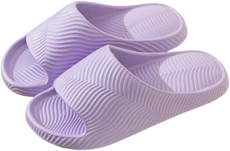 Тапочки женские с мягкой подошвой из ЭВА, с толстой подошвой, облачные тапочки для пары, нескользящие пляжные шлепанцы Dmmwcx, фиолетовый
Тапочки женские с мягкой подошвой из ЭВА, с толстой подошвой, облачные тапочки для пары, нескользящие пляжные шлепанцы Dmmwcx, фиолетовый
