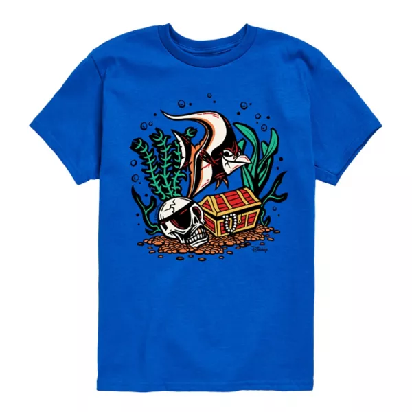 Футболка с изображением сундука с сокровищами «В поисках Немо» для мальчиков 8–20 лет Disney, синий
Футболка с изображением сундука с сокровищами «В поисках Немо» для мальчиков 8–20 лет Disney, синий
