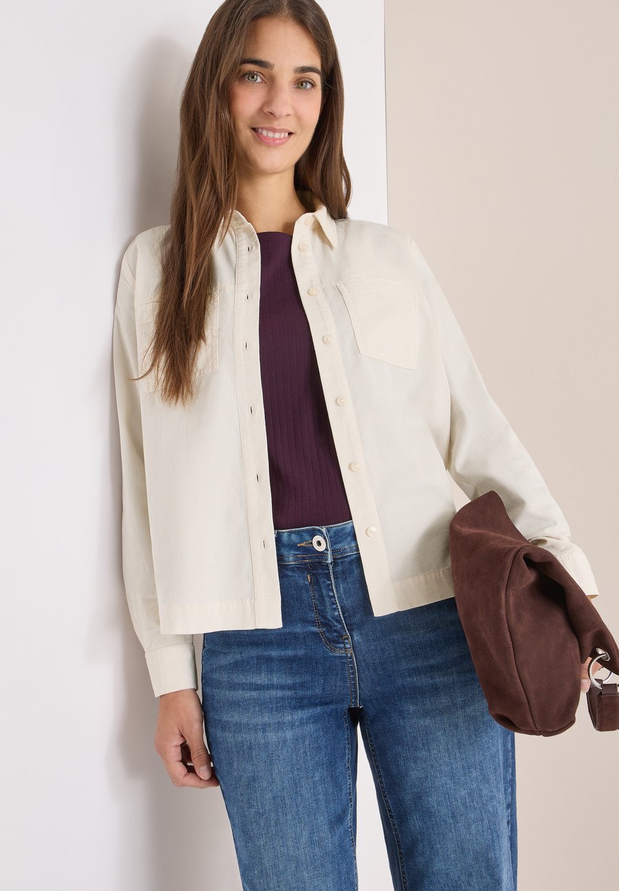 Блуза Cecil Button-down blouse, Grau/Light Grey
Блуза Cecil Button-down blouse, Grau/Light Grey