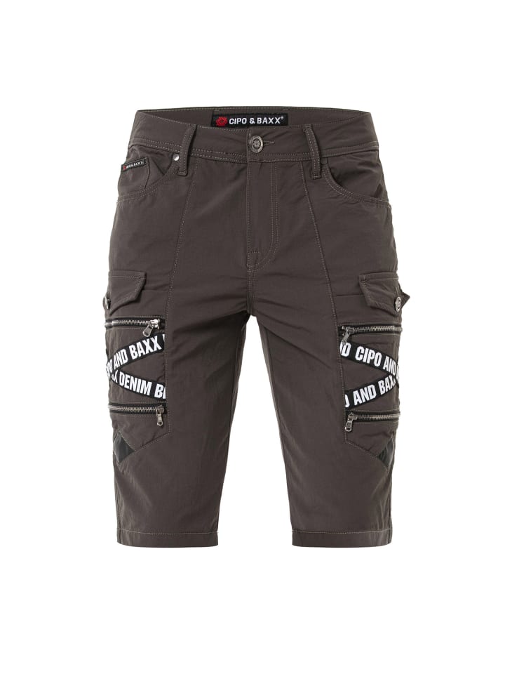 Тканевые шорты Cipo & Baxx, хаки
Тканевые шорты Cipo & Baxx, хаки