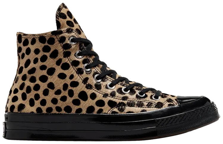 Кроссовки Converse Chuck 70 High 'Leopard Pony Hair', загар
Кроссовки Converse Chuck 70 High 'Leopard Pony Hair', загар