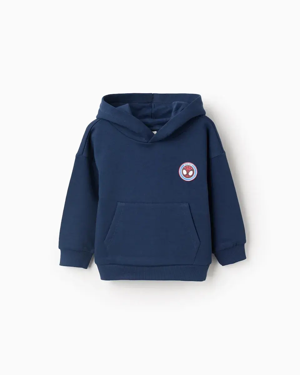 Детская толстовка с капюшоном и принтом Spidey Zippy, темно-синий
Детская толстовка с капюшоном и принтом Spidey Zippy, темно-синий