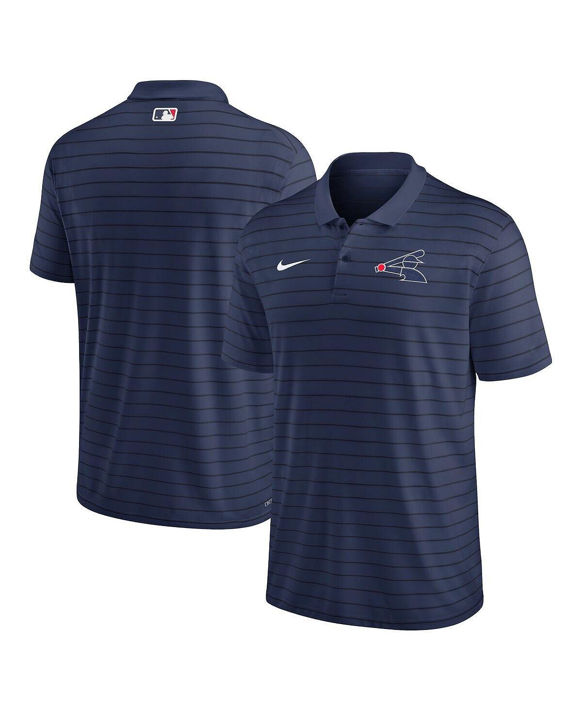 Мужская темно-синяя рубашка-поло Chicago White Sox Authentic Collection Victory в полоску Performance Nike
Мужская темно-синяя рубашка-поло Chicago White Sox Authentic Collection Victory в полоску Performance Nike