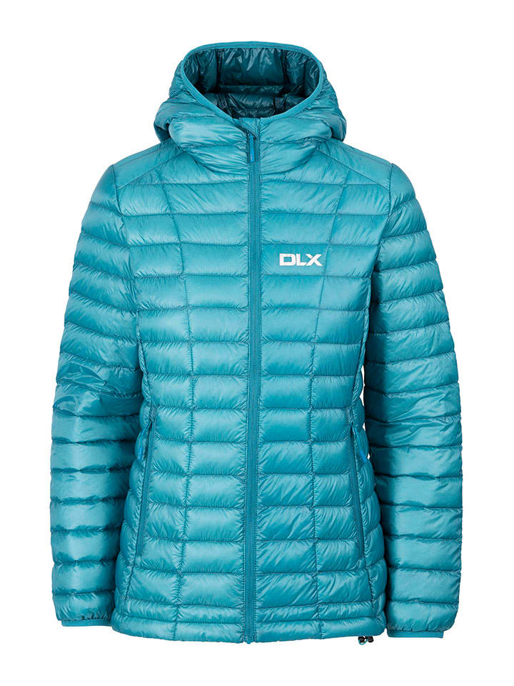 DLX Пуховая куртка "Галина" бирюзового цвета
DLX Пуховая куртка "Галина" бирюзового цвета
