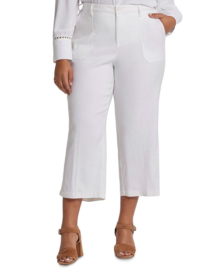 Широкие капри NYDJ Plus, белый
Широкие капри NYDJ Plus, белый