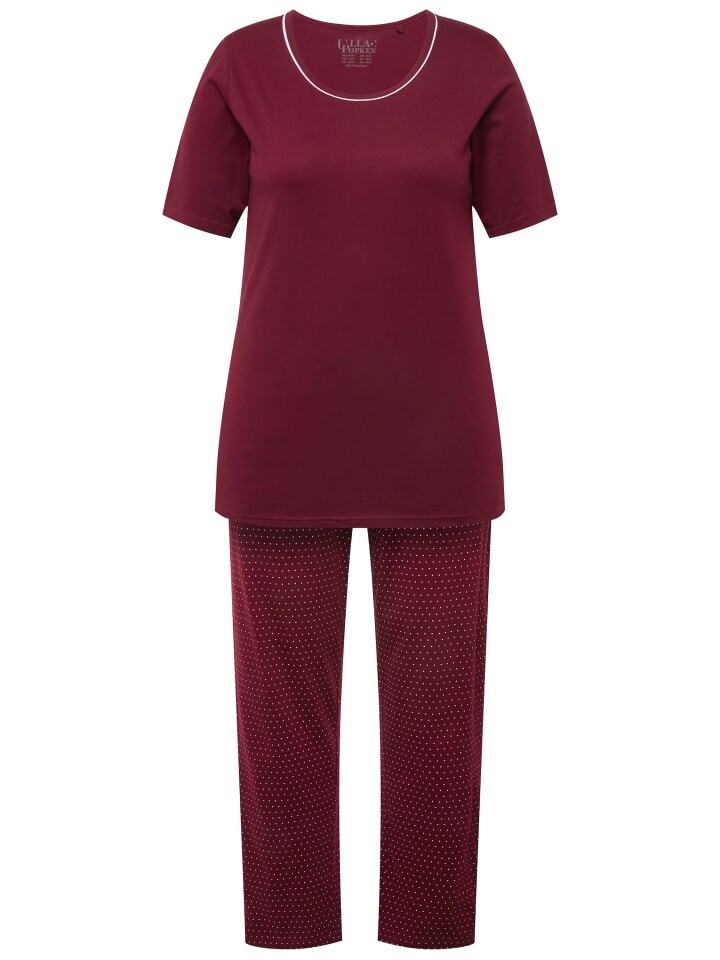 Пижама Ulla Popken, цвет weinrot
Пижама Ulla Popken, цвет weinrot