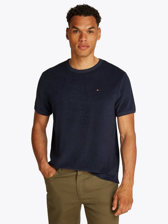 Футболка из махрового полотенца обычного кроя с коротким рукавом из хлопчатобумажной смеси Tommy Hilfiger, цвет Night Sky
Футболка из махрового полотенца обычного кроя с коротким рукавом из хлопчатобумажной смеси Tommy Hilfiger, цвет Night Sky