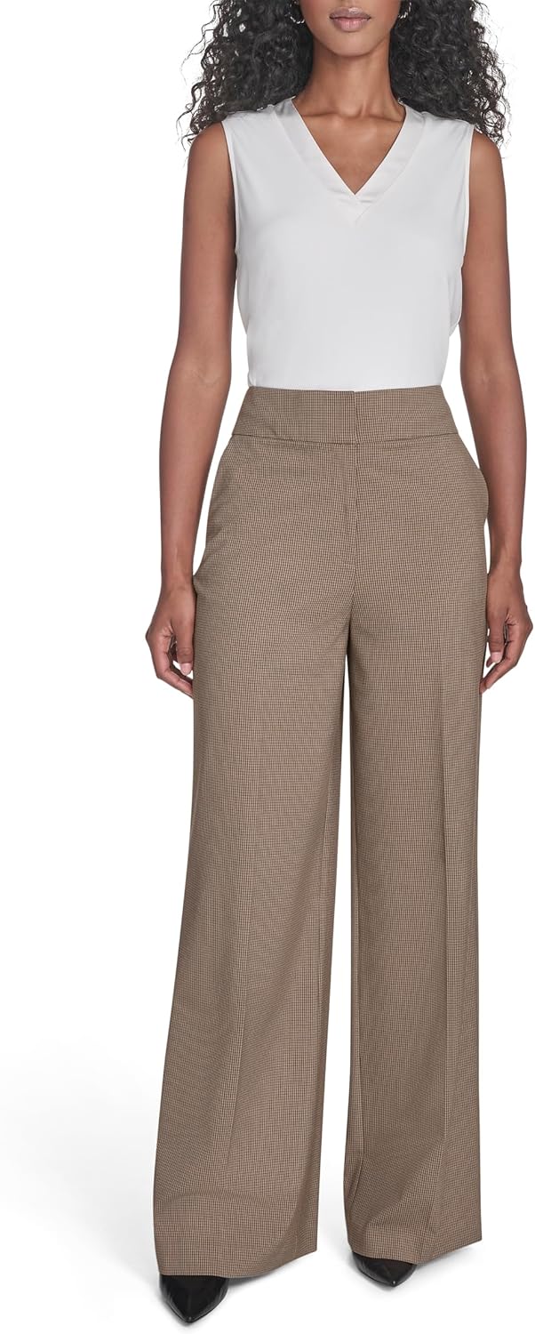 Женские брюки Calvin Klein Wide Leg со средней посадкой без пуговиц, Oak Leaf Multi
Женские брюки Calvin Klein Wide Leg со средней посадкой без пуговиц, Oak Leaf Multi