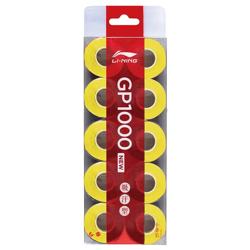 Лента для рукоятки бадминтонной ракетки PU, тонкая, 10 штук LINING
Лента для рукоятки бадминтонной ракетки PU, тонкая, 10 штук LINING
