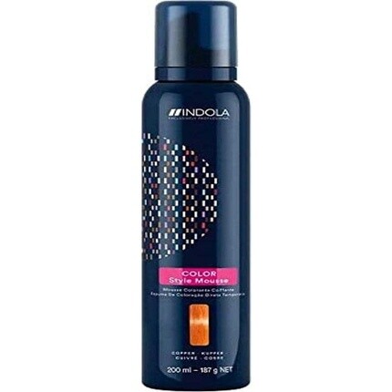 Мусс для окрашивания волос Color Style Copper 200мл, Indola
Мусс для окрашивания волос Color Style Copper 200мл, Indola