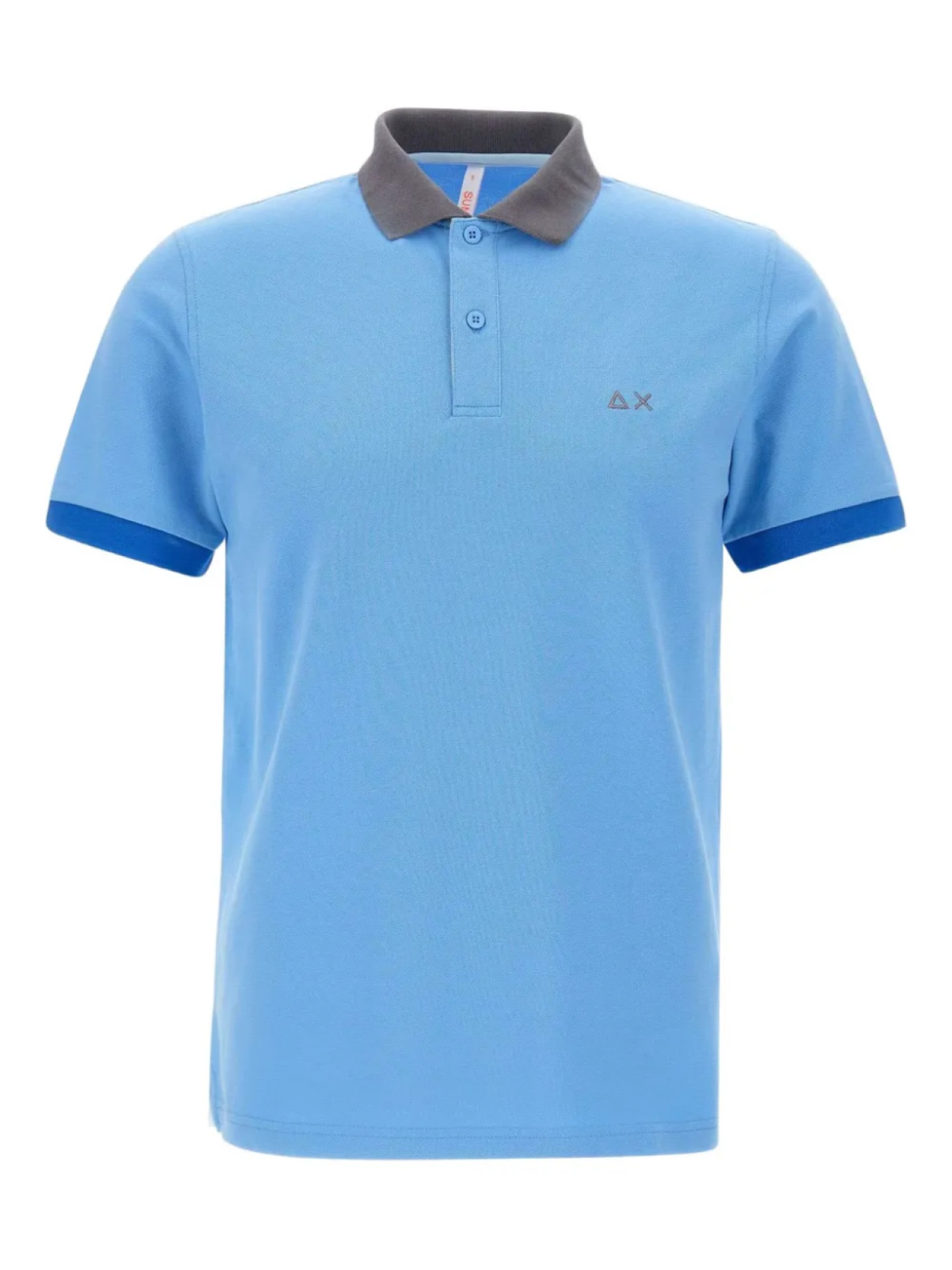 Рубашка поло с контрастным воротником Sun68, синий
Рубашка поло с контрастным воротником Sun68, синий