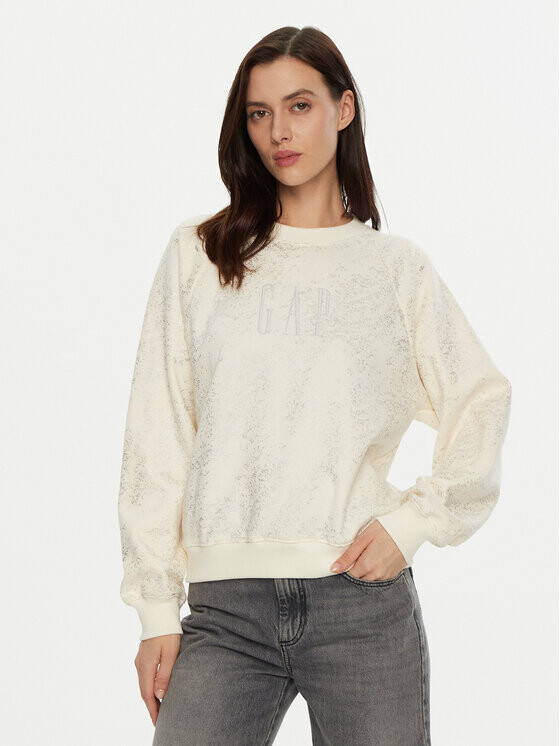 Толстовка свободного кроя Gap, экрю
Толстовка свободного кроя Gap, экрю