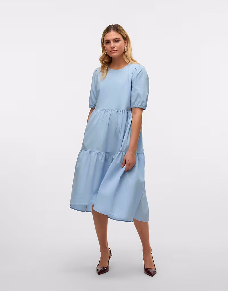 Платье Vero Moda светло-голубого цвета
Платье Vero Moda светло-голубого цвета