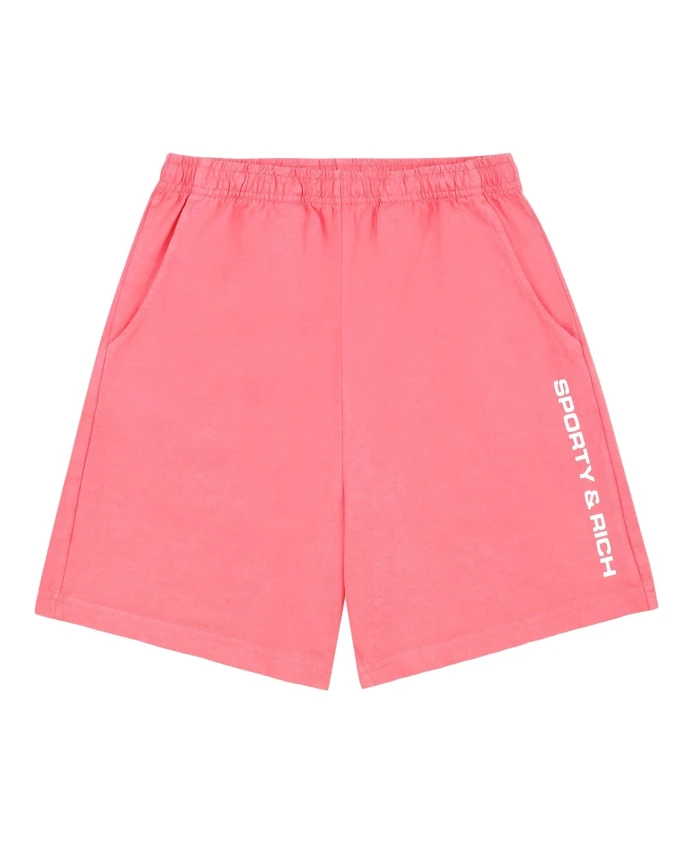 Спортивные шорты с логотипом хлопок Sporty & Rich, розовый
Спортивные шорты с логотипом хлопок Sporty & Rich, розовый