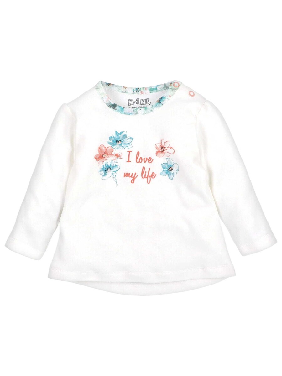 Рубашка NINI I love my life, белый
Рубашка NINI I love my life, белый