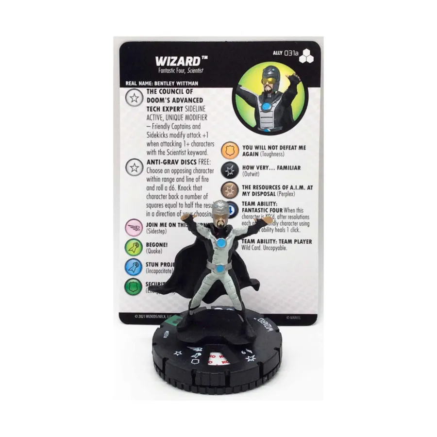 Волшебник (U), Marvel HeroClix - Fantastic Four Future Foundation- Singles
Волшебник (U), Marvel HeroClix - Fantastic Four Future Foundation- Singles